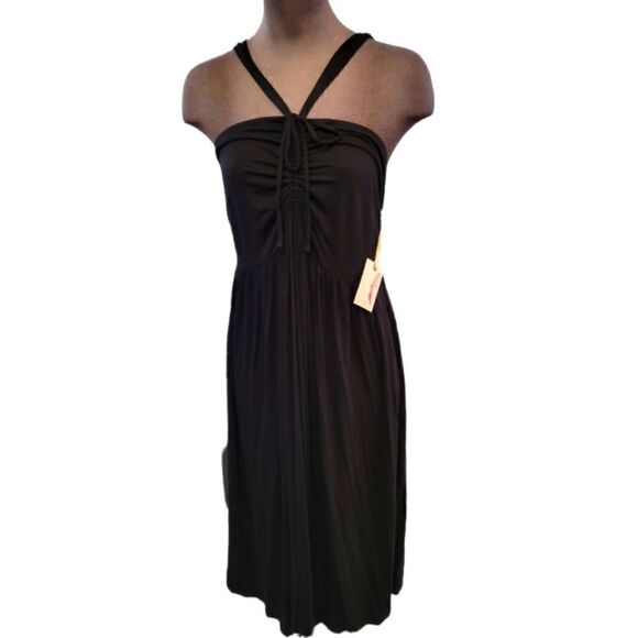 NWT JESSICA SIMPSON MATERNITY SLEEVELESS MAXI DRESS SZ. L - Picture 1 of 4